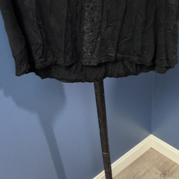 Maurices Black Ruffled Blouse - Picture 4 of 5